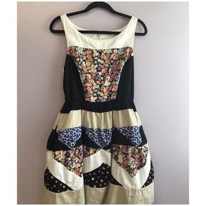 ANTHROPOLOGIE LEIFNOTES DRESS WITH POCKETS